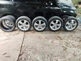 Velg + ban masih 95% 215/55 R17