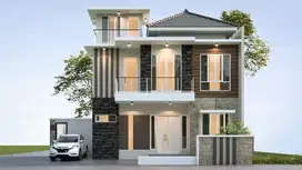 rumah dijual kota batu malang 2 lantai atas wisata BNS kota batu
