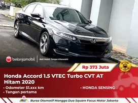 [ HONDA SENSING ] Honda Accord 1.5 VTEC Turbo CVT AT Hitam 2020/2021