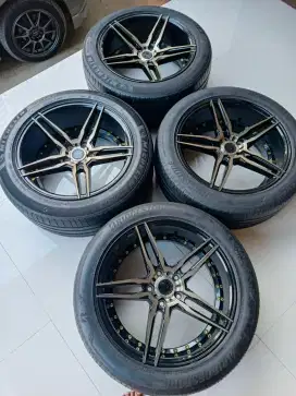 Velg Exe Pegasus ring 18 pcd 5x115 set ban 235/50 18 an velg mulus
