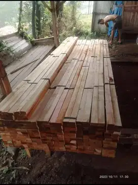Kayu kaso 4x6 atau 5x7 per kubik