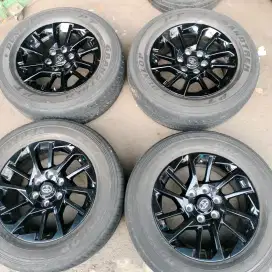 Velg OEM original Toyota Fortuner GR Enkei ring 18 6x139,7 ban 265/60