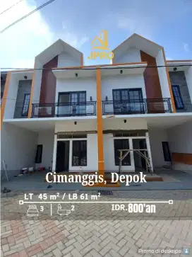 Rumah 2 Lantai di Cimanggis, Depok/hbb