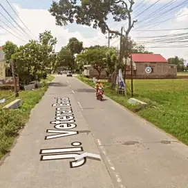 Tanah Strategis tepi jln utama siap bangun Combongan Sukoharjo