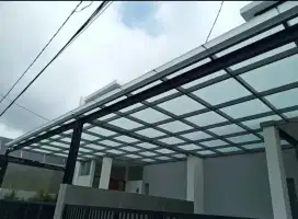 Canopy atap kaca