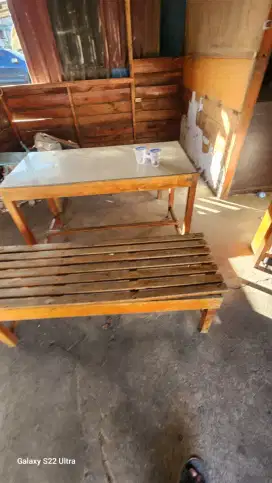MEJA BEKAS WARUNG KOPI