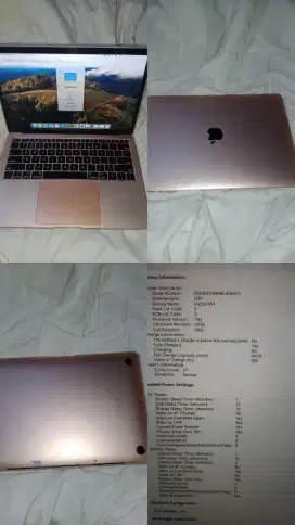 Di jual Macbook Air 2018 13 Inch, 128GB / 8GB