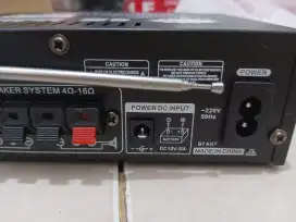 Audio amplifier bluetooth karaoke theater Radio 600W