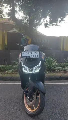 Yamaha Lexi 2024, ABS, Magma Black.