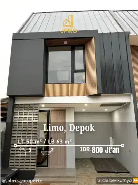 Rumah cakep di Depok, harga masih 800 jutaan//hbb
