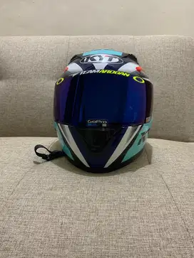 Helm kyt full face aqua marine