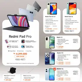 Promo Xiaomi, Cicilan Bunga 0% Free 2x Angsuran