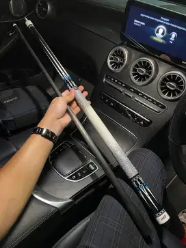 Yfen M7 white grip Carbon shaft - stik biliar / stick / cue billiard