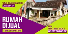 JUAL RUMAH DGN HALAMAN LUAS, COCOK UTK HUNIAN DAN USAHA