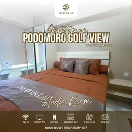 Bestie Getaway di Apartemen Podomoro Golf View by Neovala
