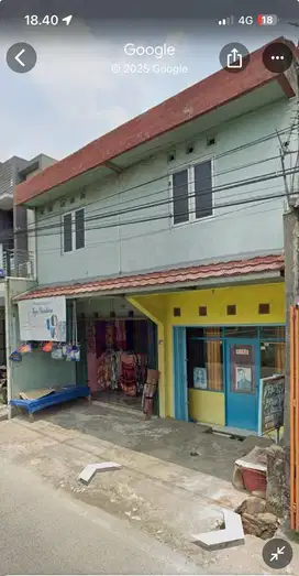 Dijual Ruko 2 Lantai Pinggir Jalan Utama Cocok Untuk Usaha