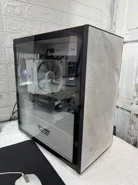 Ryzen 5 5600 B450M Ram 16Gb Ssd 128Gb Gtx 1050 Psu 500W Siap Tampil