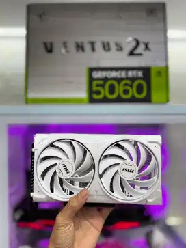 New harga 6,2 jt VGA MSI VENTUS 2X RTX 5060 WH 8GB GDDR7