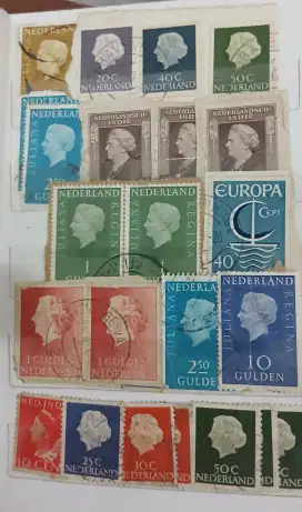 Prangko Ratu Belanda antik