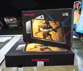 Murah new tab Advan V8 8/128 grs resmi, bs kredit/bs TT