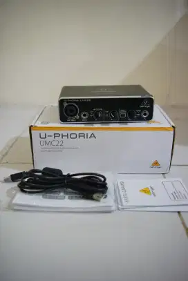 Soundcard Behringer umc22