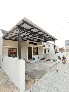 Kanopi rangka atap rumah baja ringan