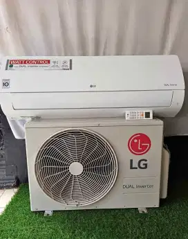 AC LG Dual inverter 2 PK R32 like new model terbaru hemat listrik