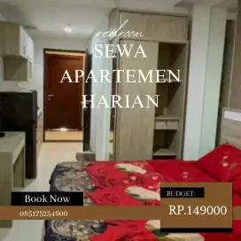 Sewa apartemen harian treepark city cikokol Tangerang kota