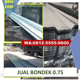 Grosir Bondek Bahan Bangunan Sleman Bondek Cor 075 Std 6 Meteran