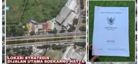 Lahan murah strategis di Soekarno Hatta Cibiru dekat panyileukan