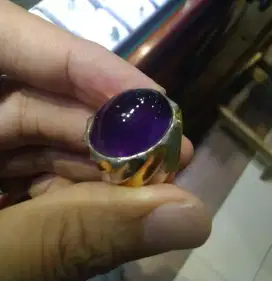 Kecubung Ametyst Kalimantan ungu cilem