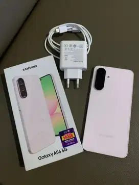Samsung A56 8/256 Pink GARANSI MEI 2026