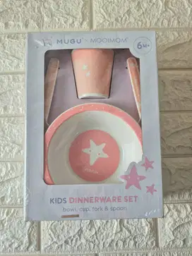 MUGU X Mooimom Kids Dinnerware Set Perlengkapan Makan Bayi dan Anak