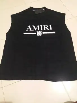 Singlet Amiri Size XXL (LD 120) Baru Fulltag