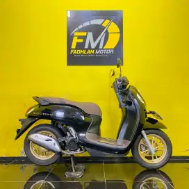 Honda Scoopy Prestige Tahun 2021 remote lengkap hitam