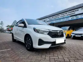 KM LOW 18RB!! HONDA ALL NEW BRIO 1.2 E MATIC 2023 PUTIH