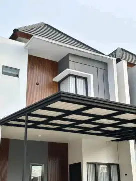 Kanopi atap alderon