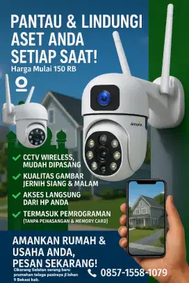 Jual CCTV wifi baru