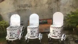 Paket 3 Gerobak kopi Hybrid