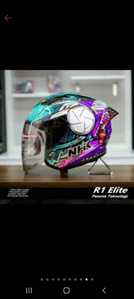 DIJUAL RUGI HELM NHK R1 ELITE