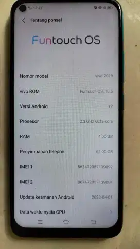Vivo y30i no minus