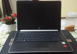 Jual laptop HP 14-ck0007TX  core i3 gen 7 , ram 12gb