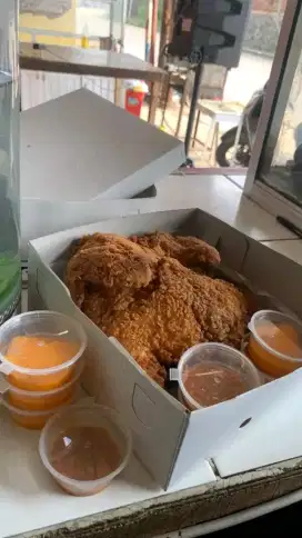 Ayam Chiken Utuh 55 Ribu+Nasi+ES