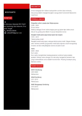 Driver Pribadi Mingguan/Bulanan