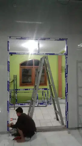 Jasa Pasang kusen aluminium