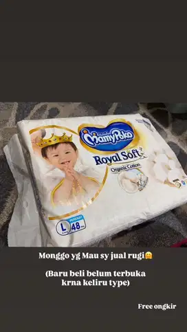 mamypoko royal soft ukuran L perekat