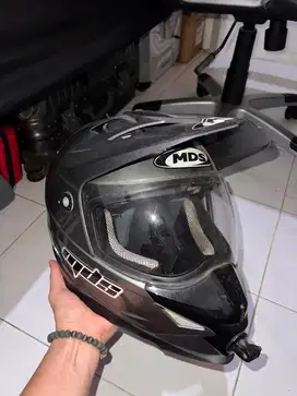 Helm MDS Pro Series Full Face – Grey Metallic (Size L)