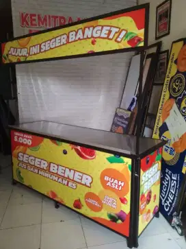 Meja es buah segar
