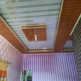 Tukang, Perbaikan, Atap, Bocor, Pasang, Baja, Ringan, Renovasi, Rumah,