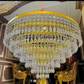 Lampu gantung kristal akrilik dekorasi lampu hias